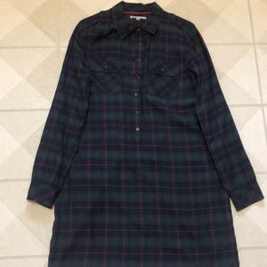 Gap plaid tunic, size medium